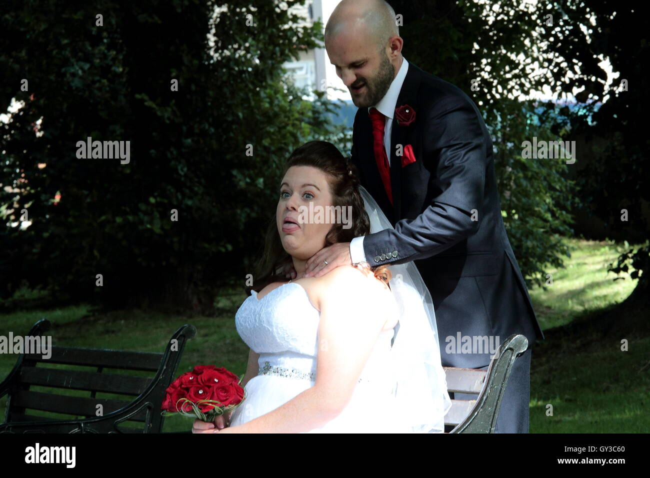 The truth of marriage Stock Photo