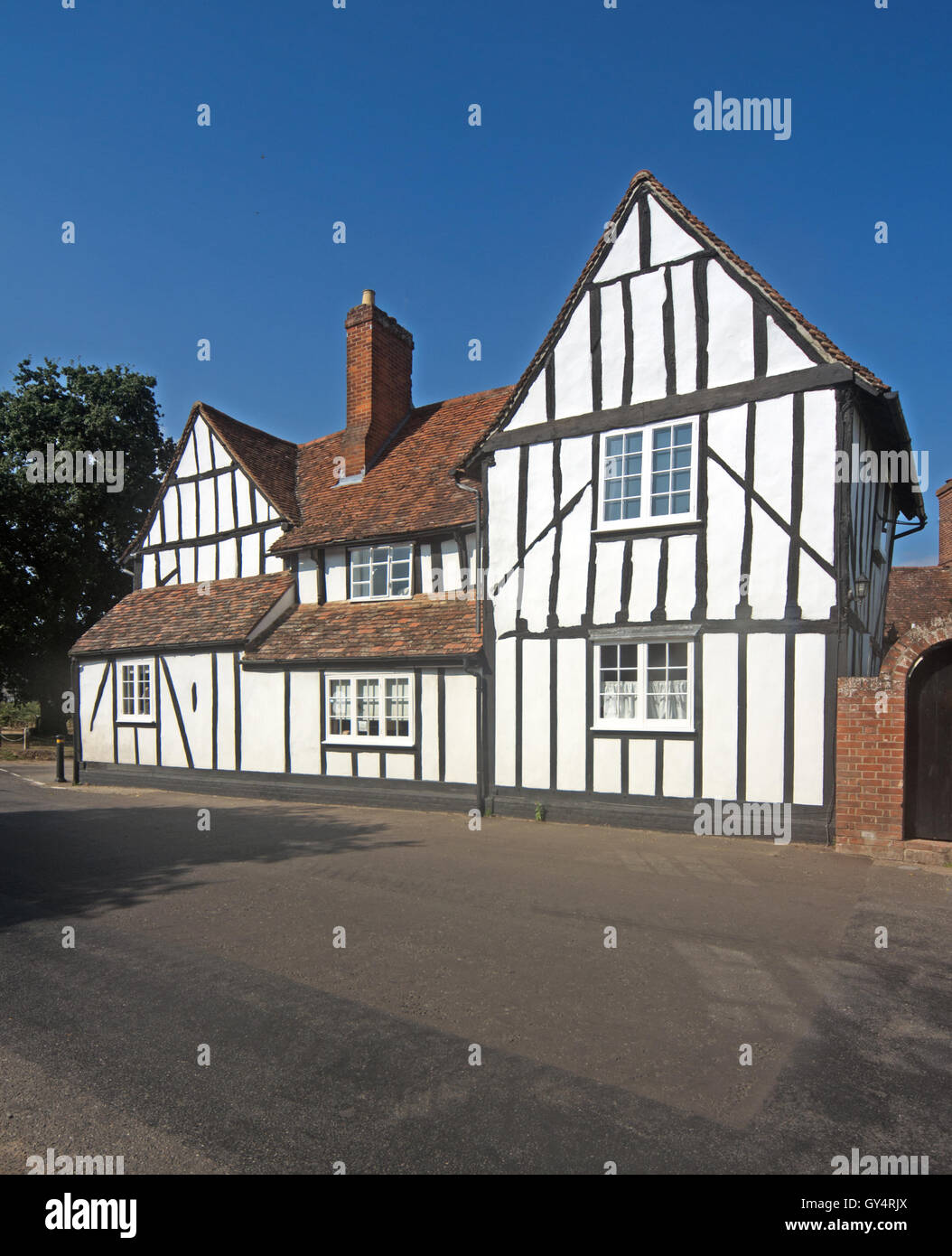 Chappel, Timber Framed House, Essex, England Stock Photo Alamy