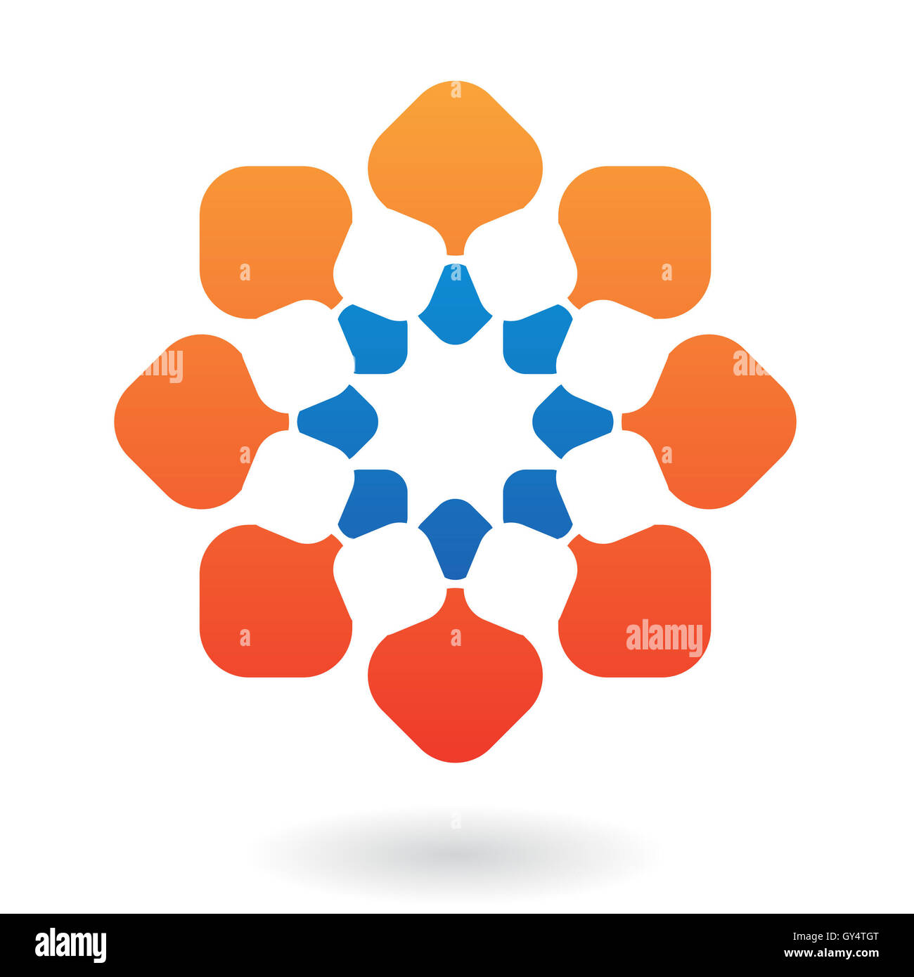 Colourful abstract icon and design element Stock Photo - Alamy
