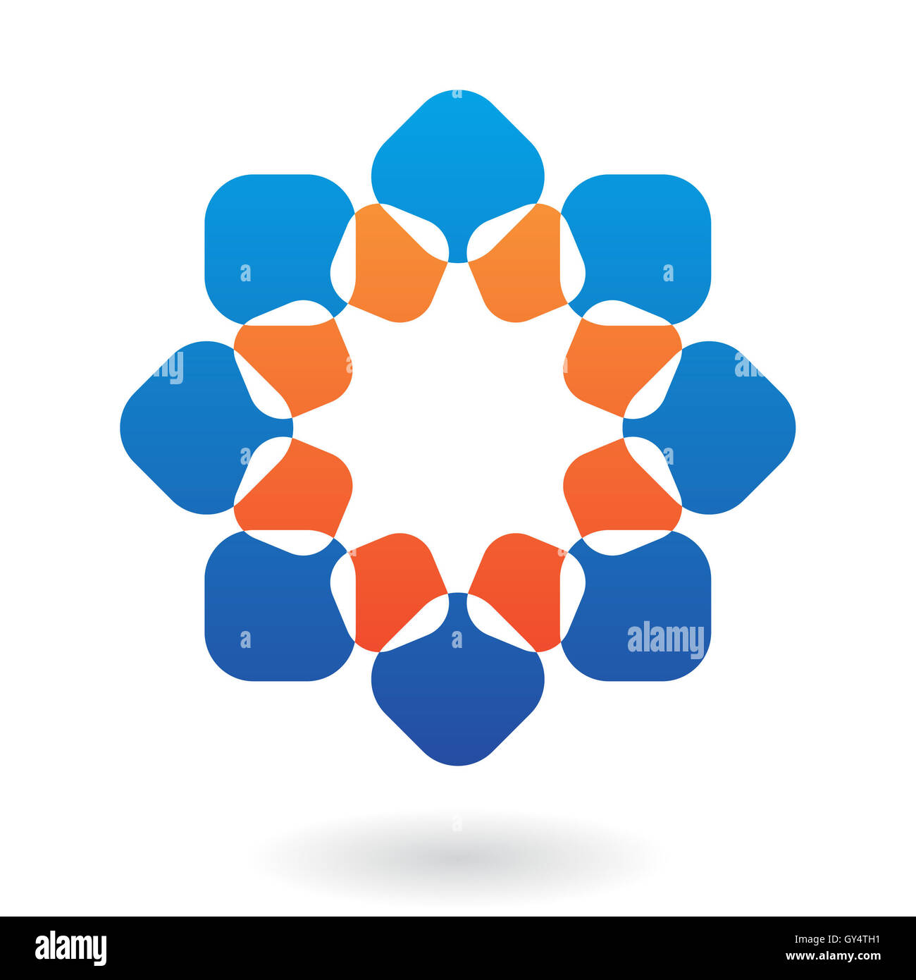 Colourful abstract icon and design element Stock Photo - Alamy