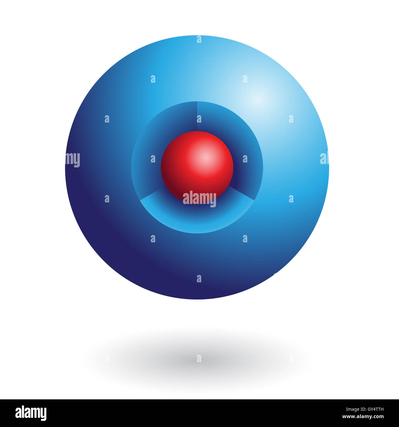 3d geometric logo icon and design element Stock Photo - Alamy