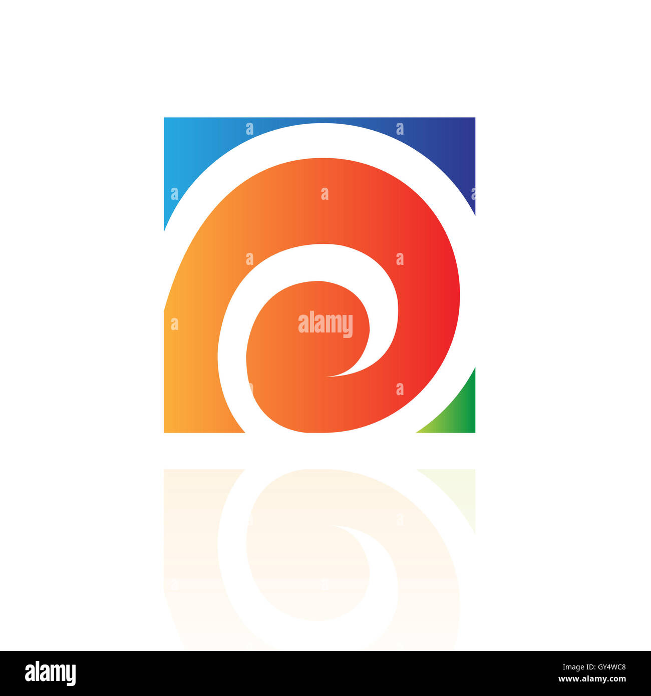 Colorful diamond logo icon and design element Stock Photo - Alamy