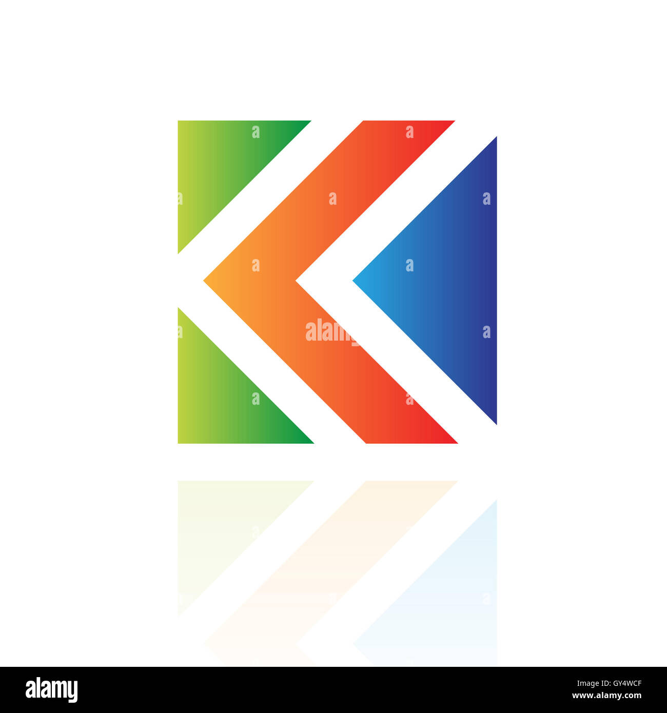 Colorful diamond logo icon and design element Stock Photo - Alamy