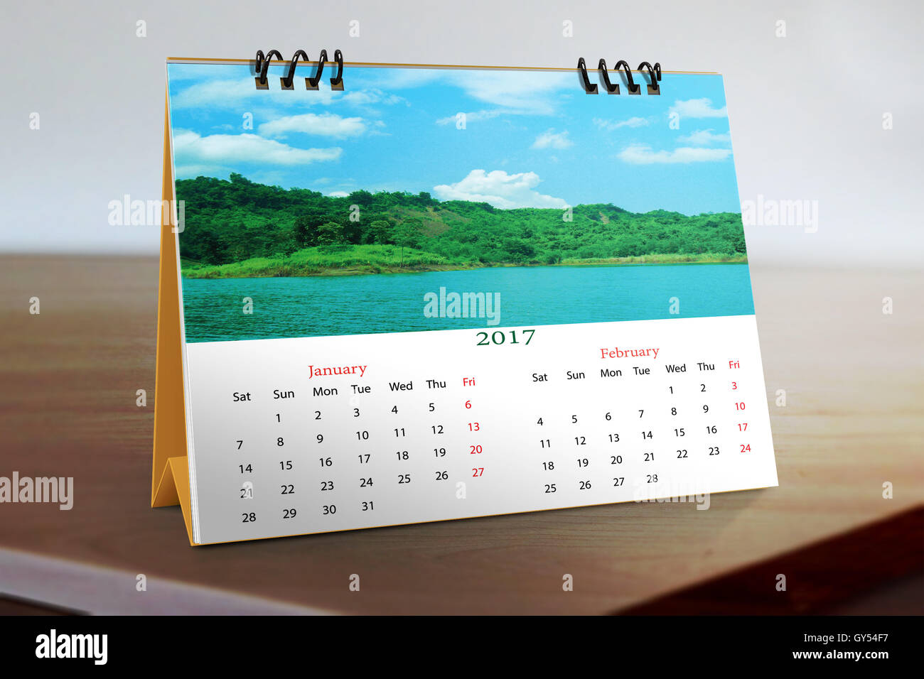 Wallpaper background desktop calendar hi-res stock photography and images -  Alamy