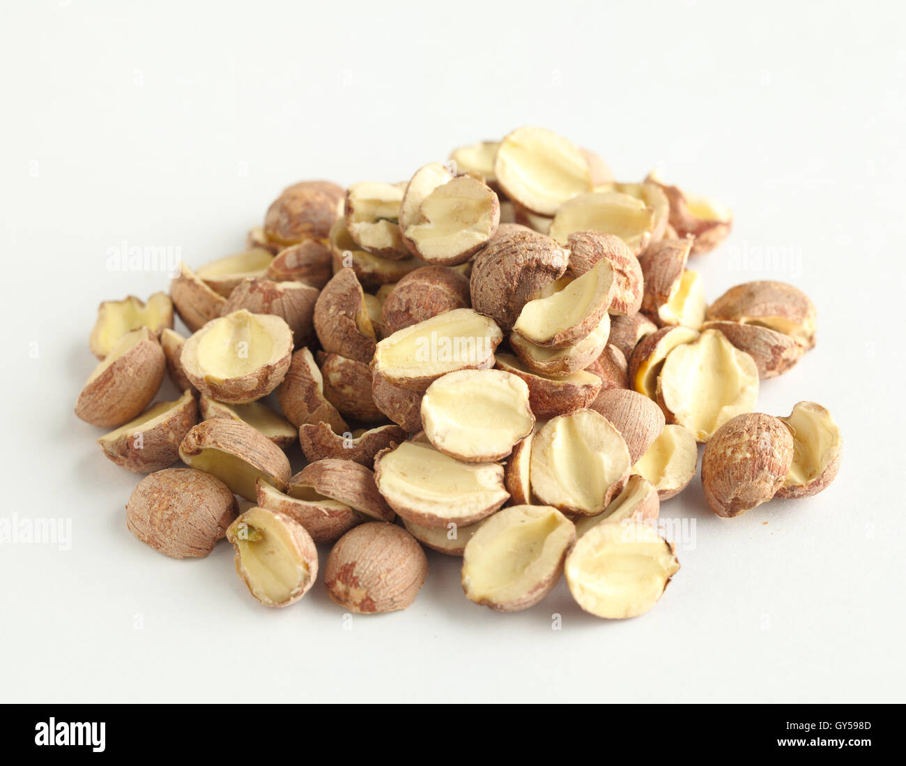 Fox nuts isolated on white Stock Photo Alamy