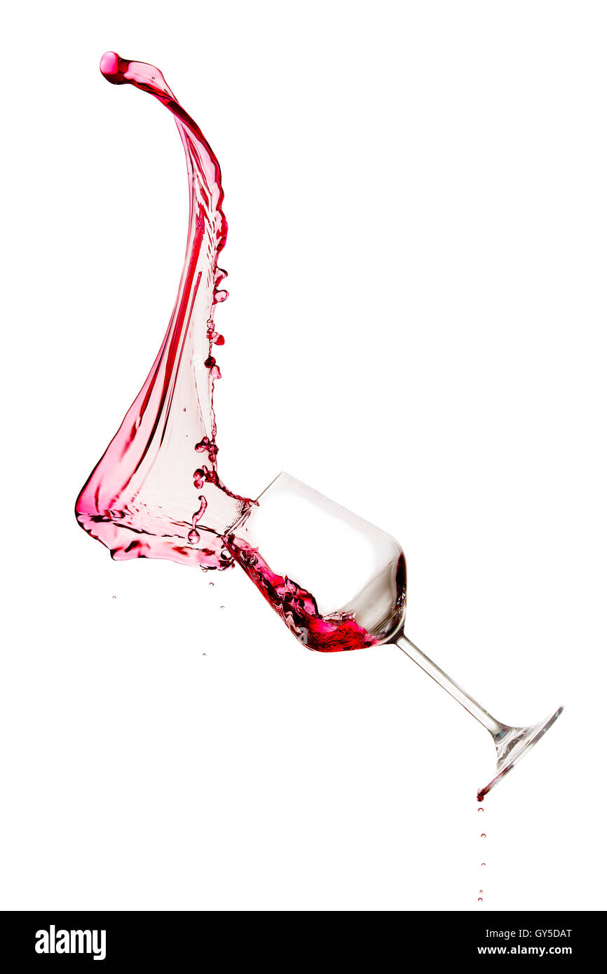 Red juice splash Cut Out Stock Images & Pictures Alamy