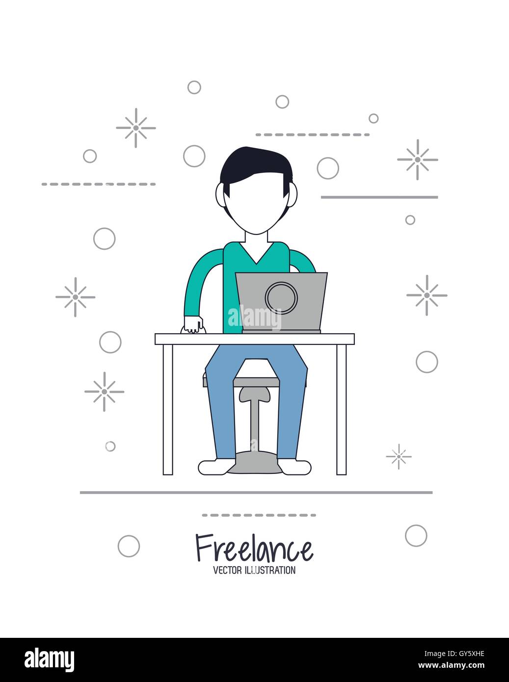 Cartoon Man And Freelance Design Stock Vector Image Art Alamy cartoon-man-and-freelance-design-stock-vector-image-art-alamy