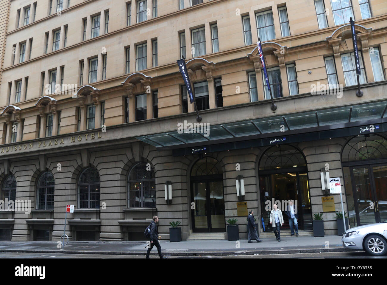 The Radisson Plaza Hotel, 27 O'Connell Street, Sydney, Australia Stock Photo Alamy