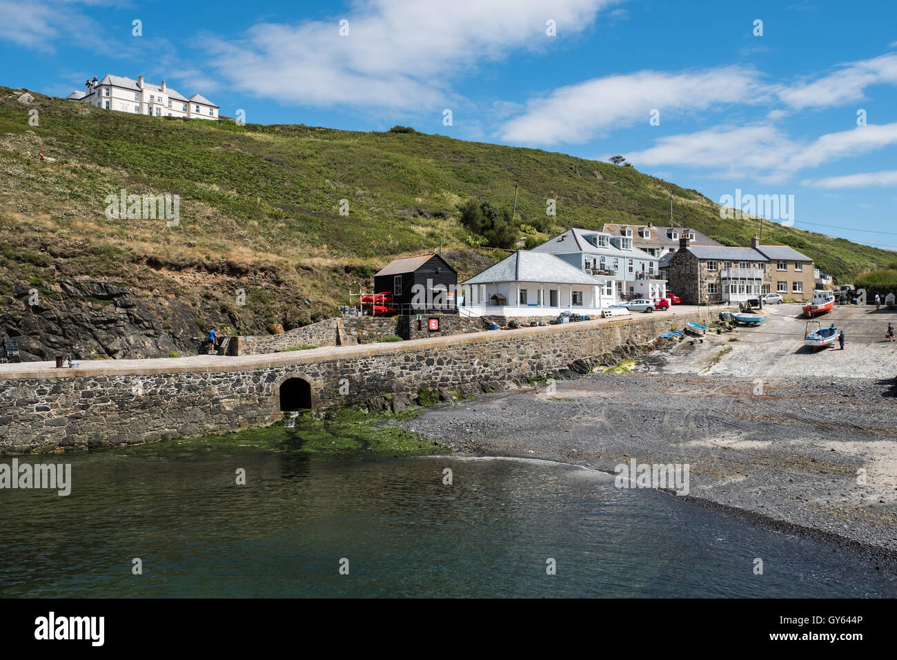 Mullion Cove and Harbour, Cornwall, England, UK Stock Photo Alamy