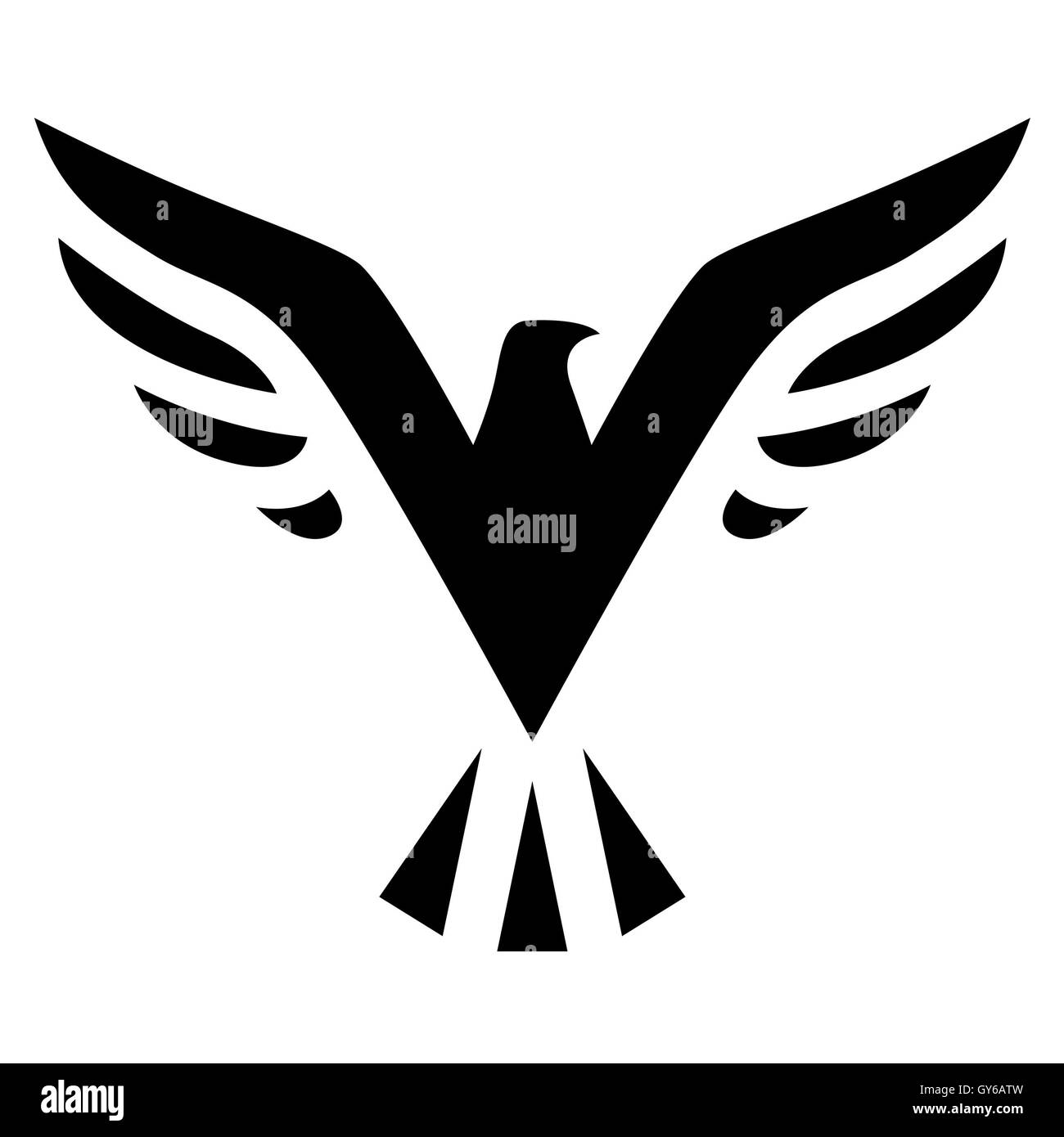 Clip Art And Illustration Birds Black and White Stock Photos & Images