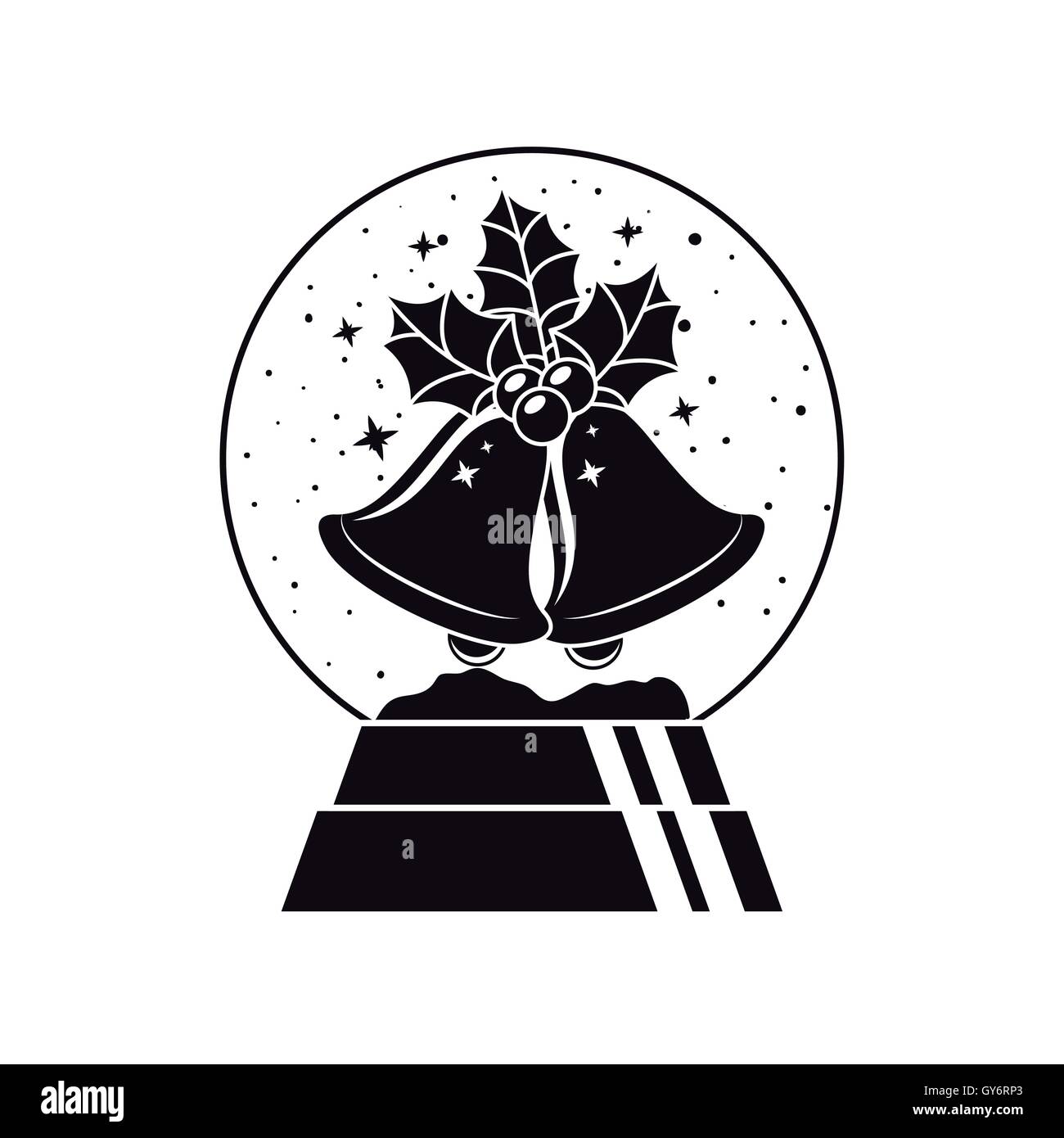 Bell inside sphere design Stock Vector Image & Art - Alamy