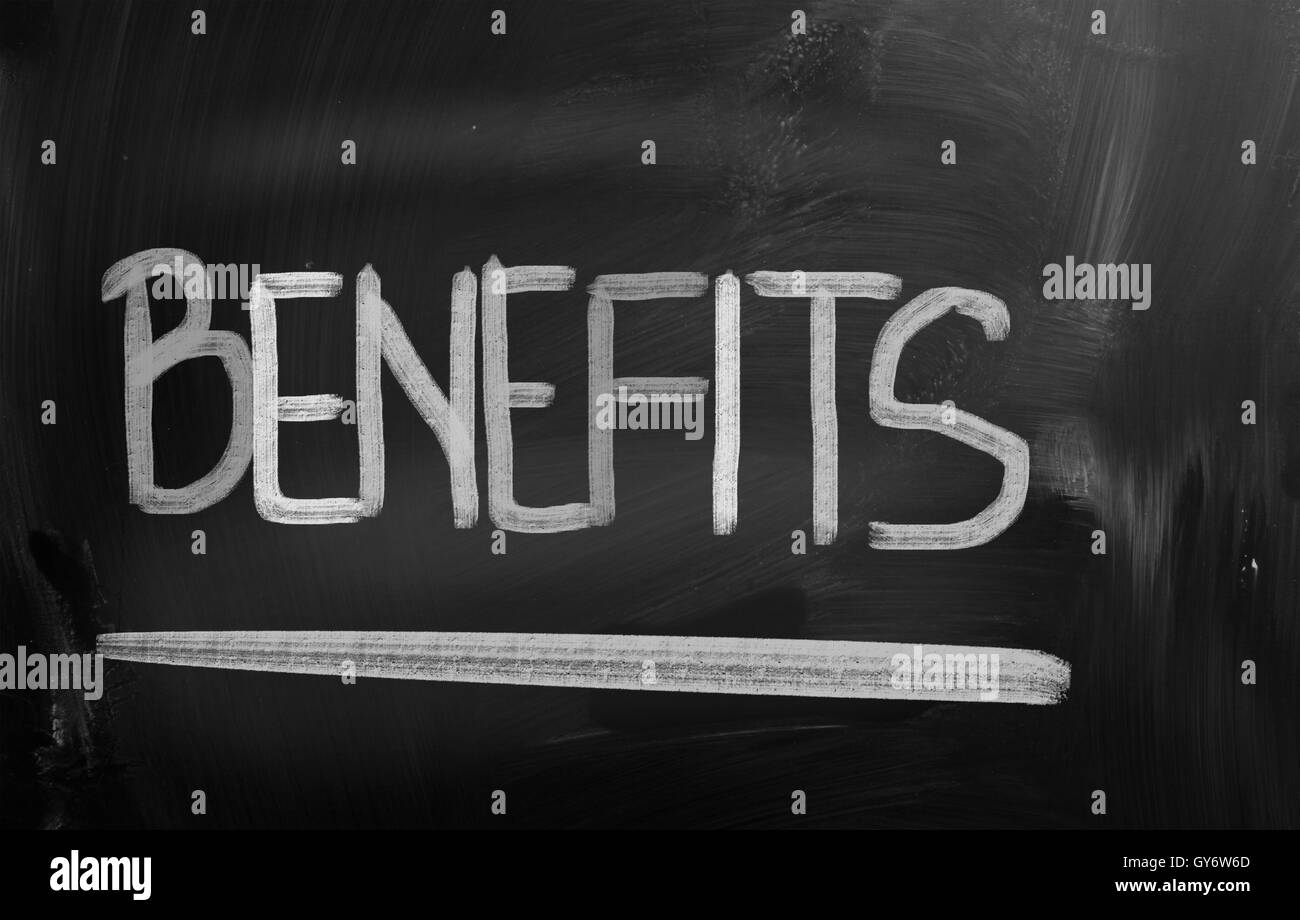 Benefits Concept Stock Photo