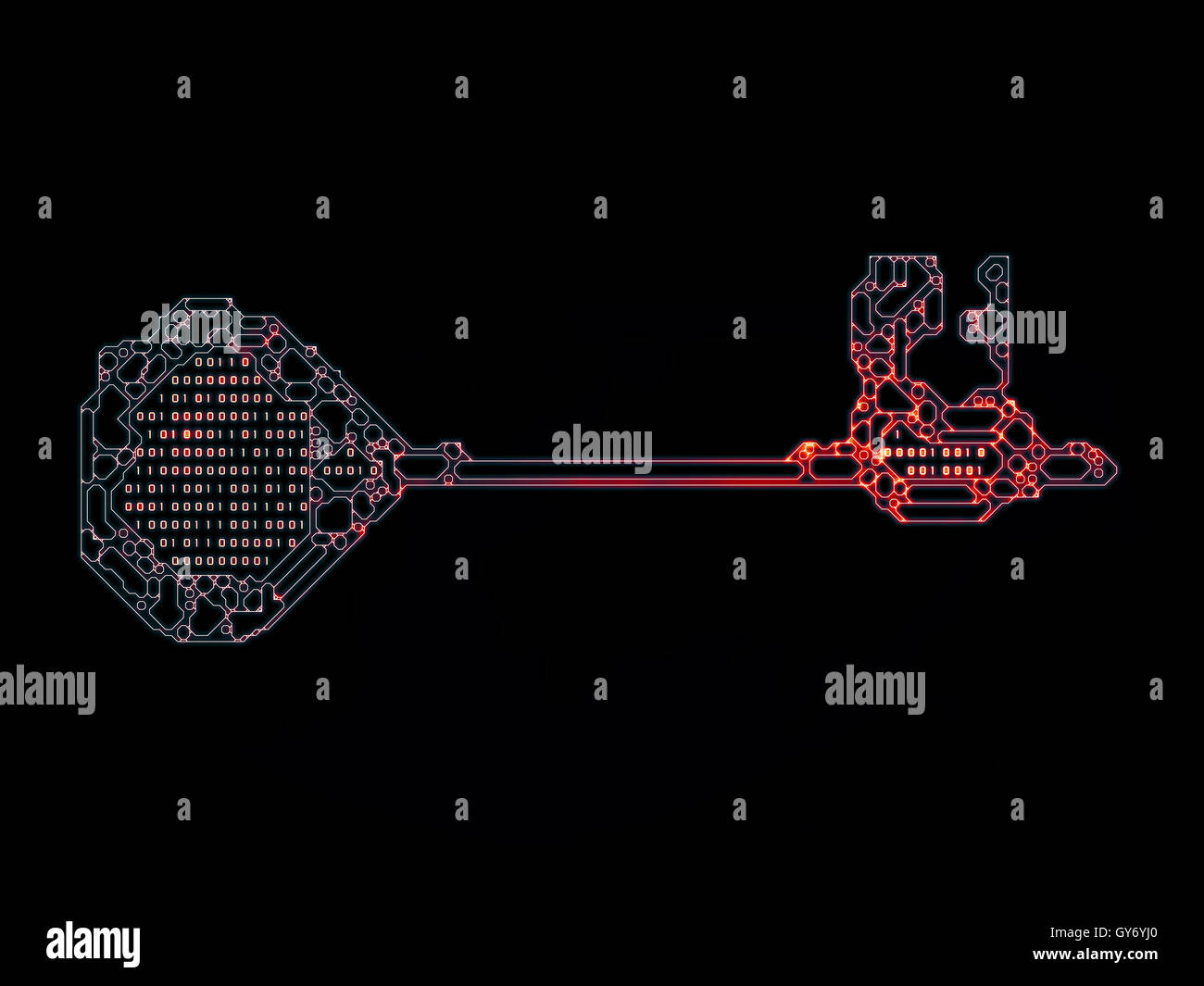 Virtual Key Code Stock Photo - Alamy