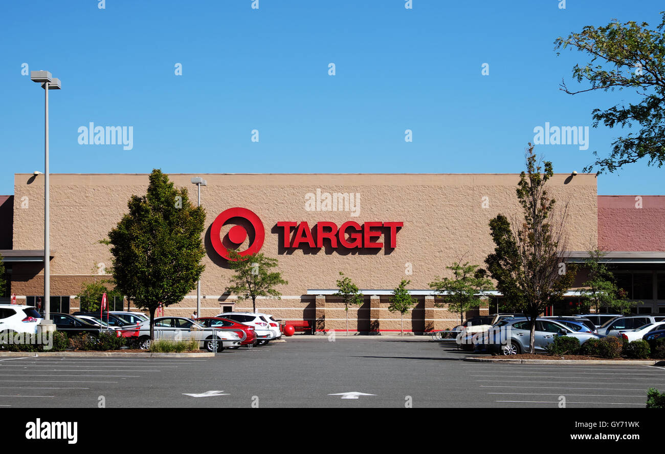 Target department store, exterior Stock Photo Alamy