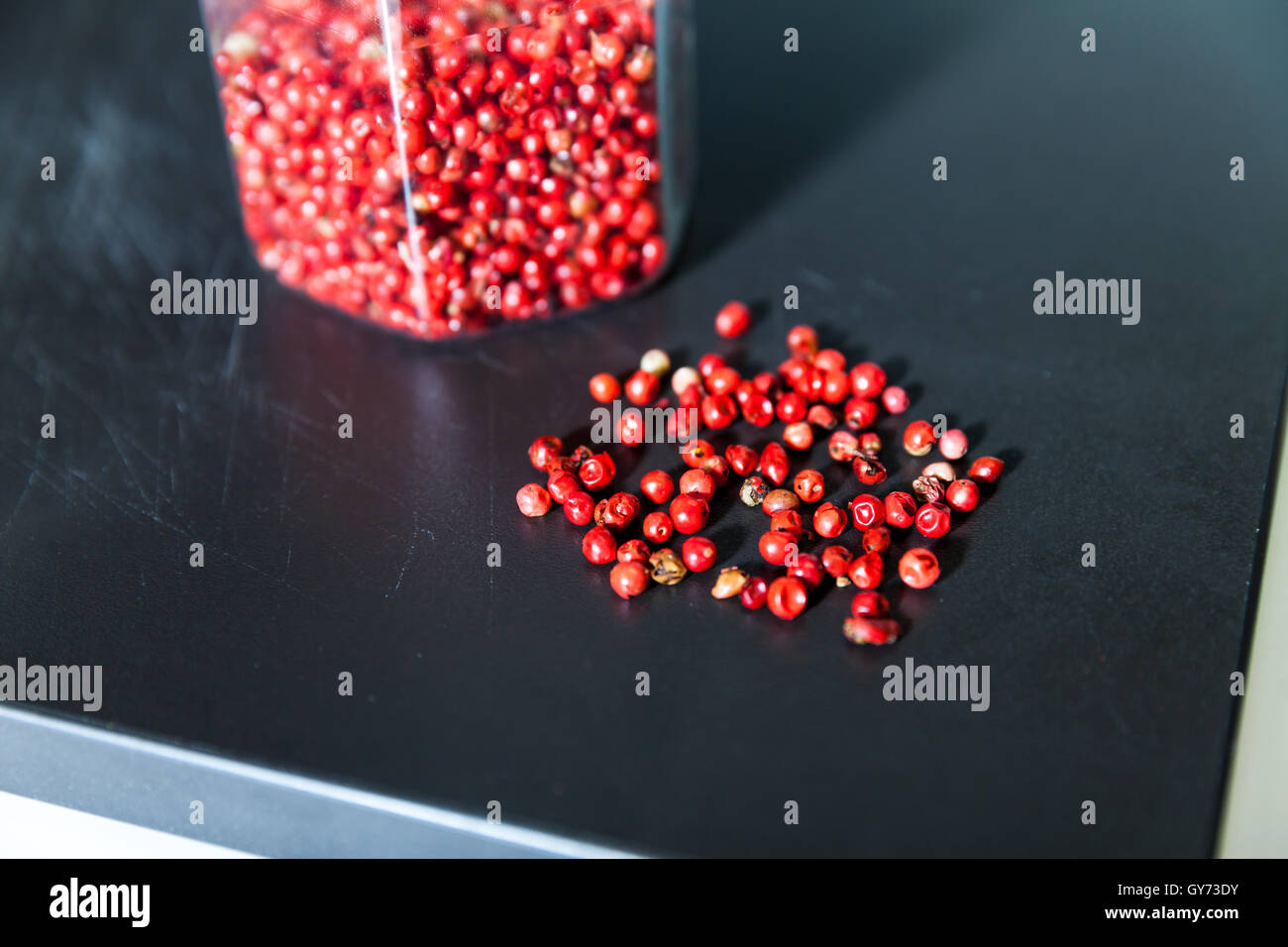 Dried red berries Stock Photo Alamy