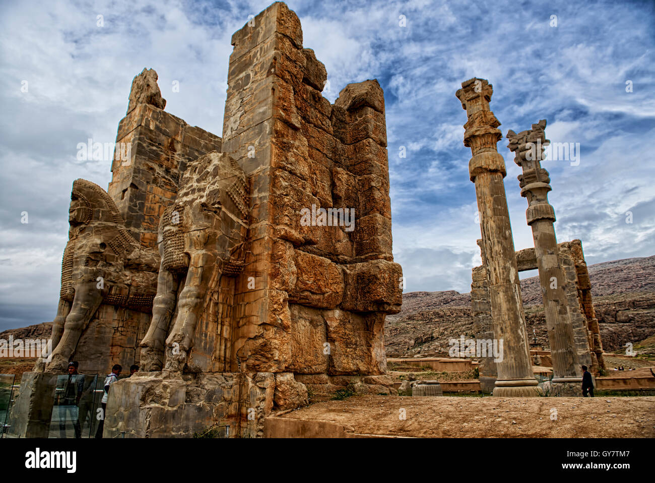 Persepolis, The city of Persian Stock Photo