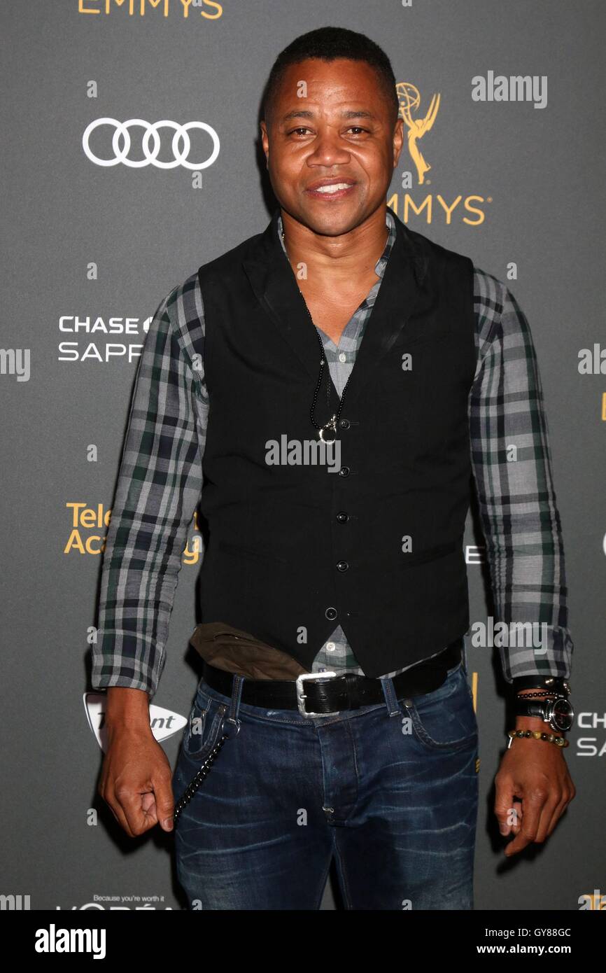 LOS ANGELES - SEP 16: Cuba Gooding Jr. at the TV Academy Performer