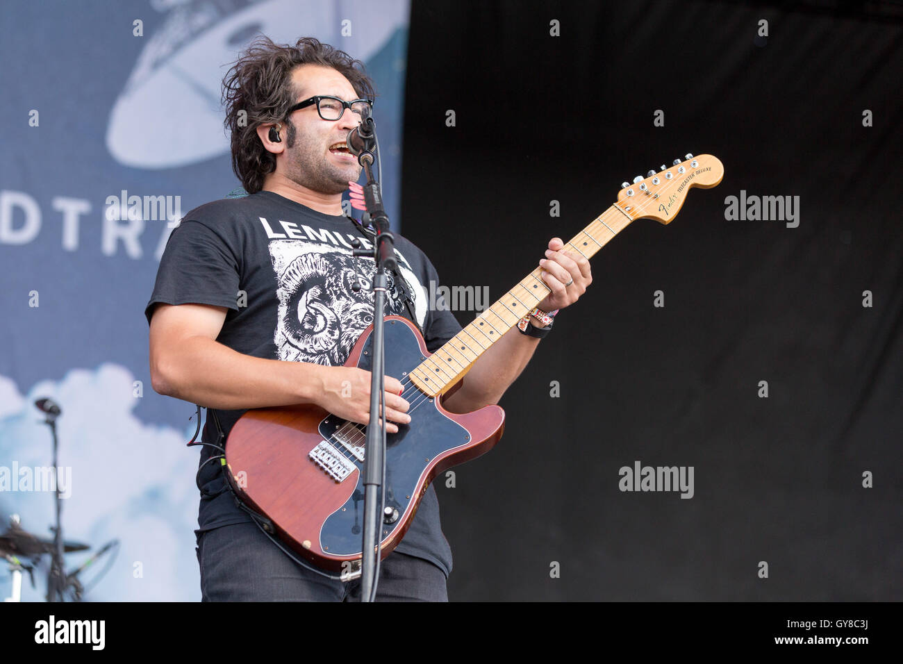 Chicago, Illinois, USA. 17th Sep, 2016. JUSTIN PIERRE of Motion City