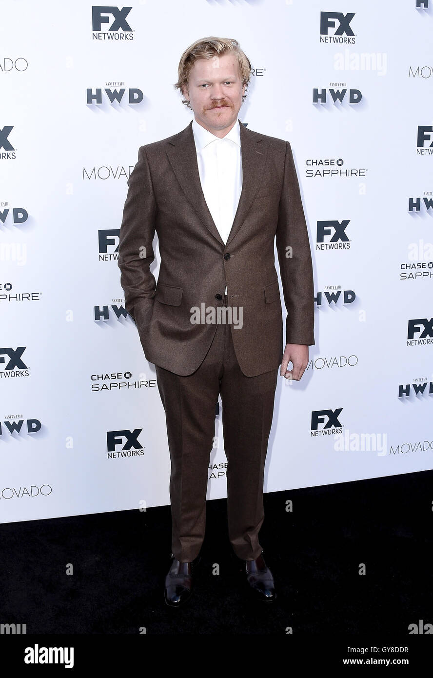 LOS ANGELES, CA - SEPTEMBER 17: Jesse Plemons arrives at the FX and Vanity Fair Pre-Emmy Celebration at Craft Los Angeles on Saturday, September 17, 2016, in Los Angeles, California. Credit: mpi99/MediaPunch Stock Photo