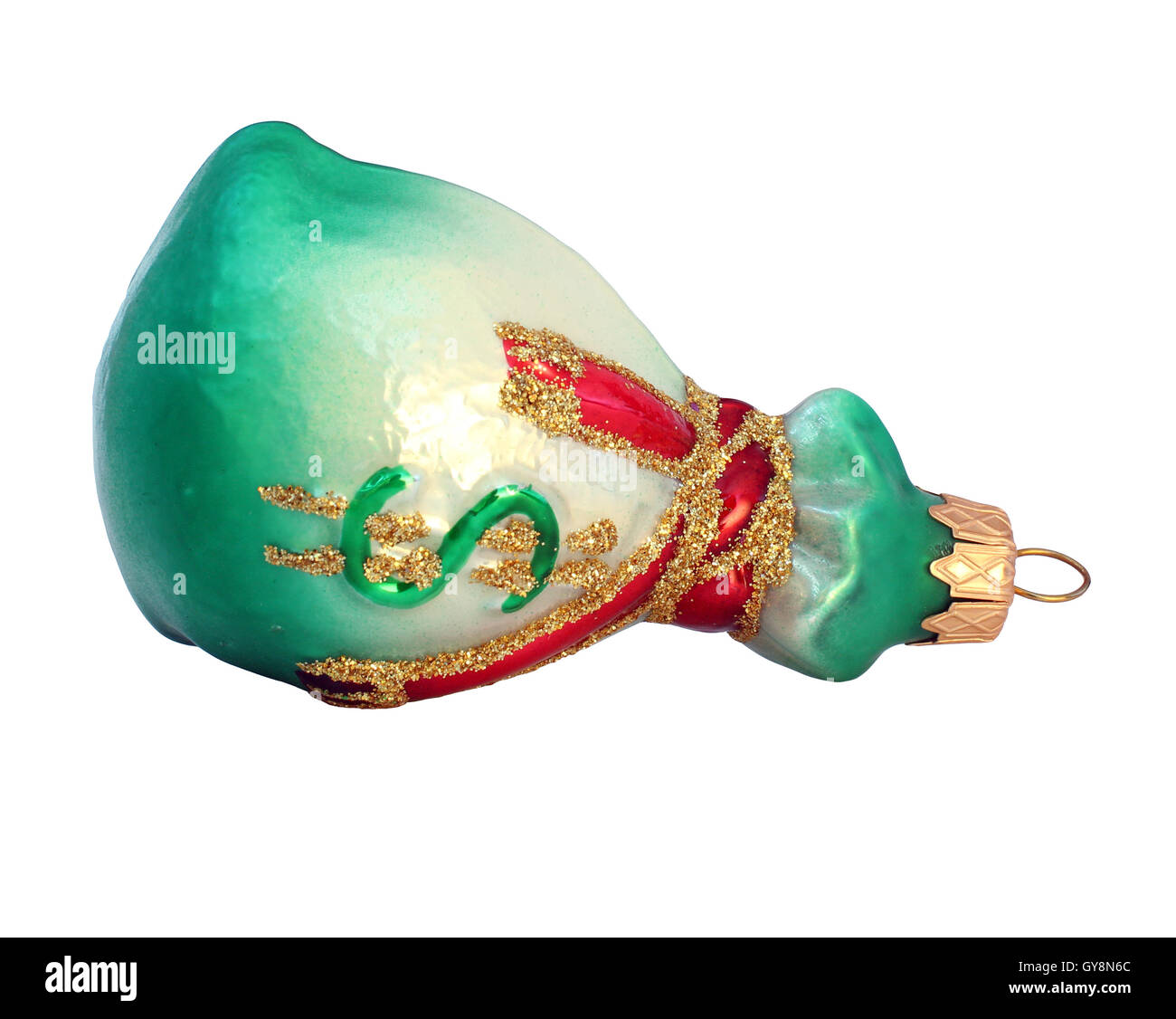 Christmas toy money bag Stock Photo Alamy