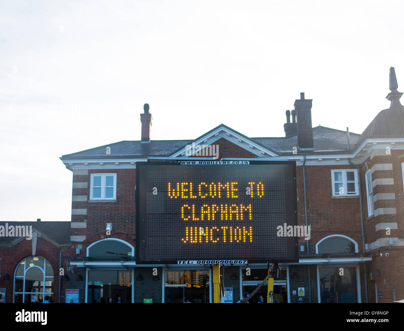 Clapham Junction, Britain's Busiest Railway Station Stock Photo