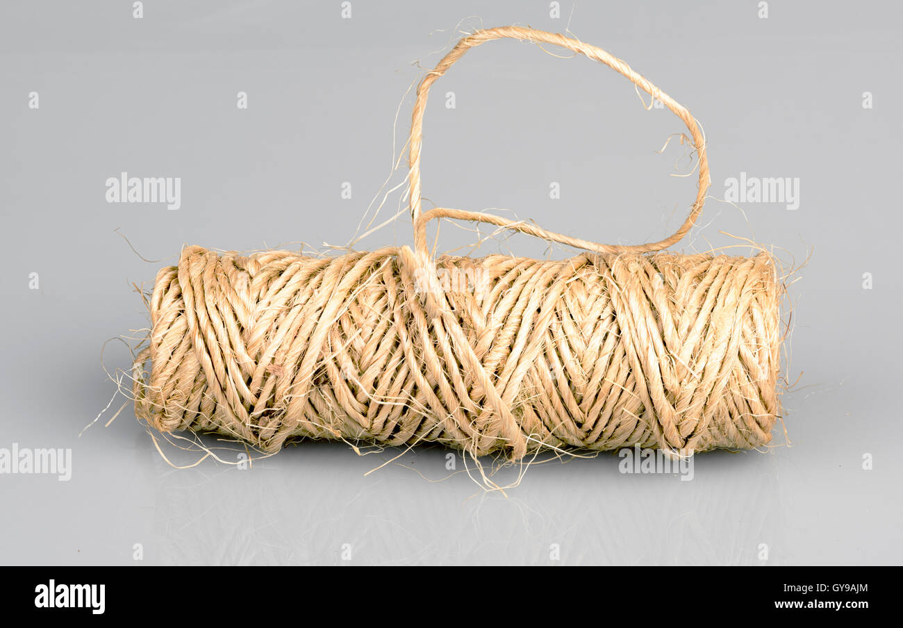 Roll of garden twine with a loop Stock Photo - Alamy