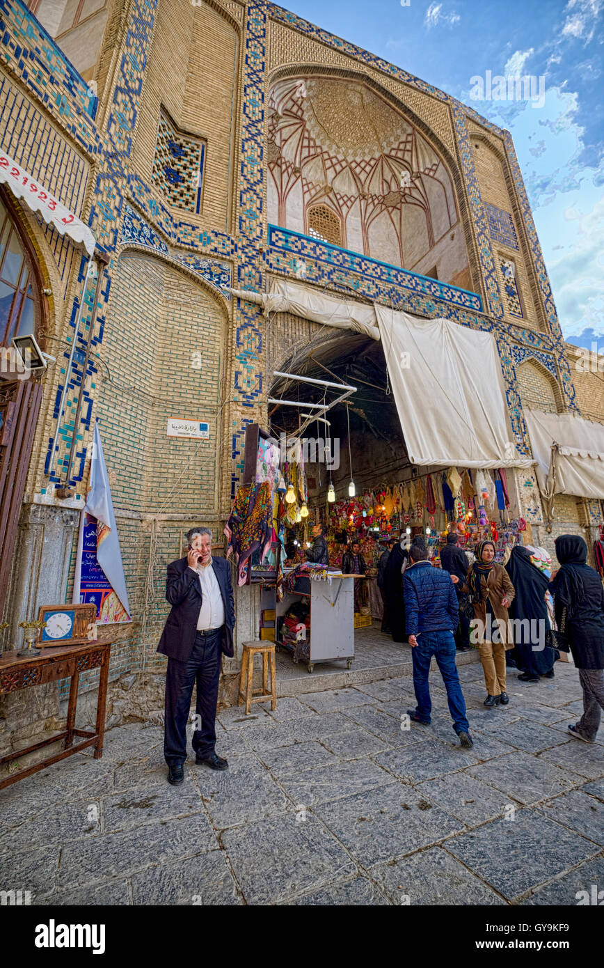 Taken @Naqsh-e Jahan square, Esfahan, Iran Stock Photo