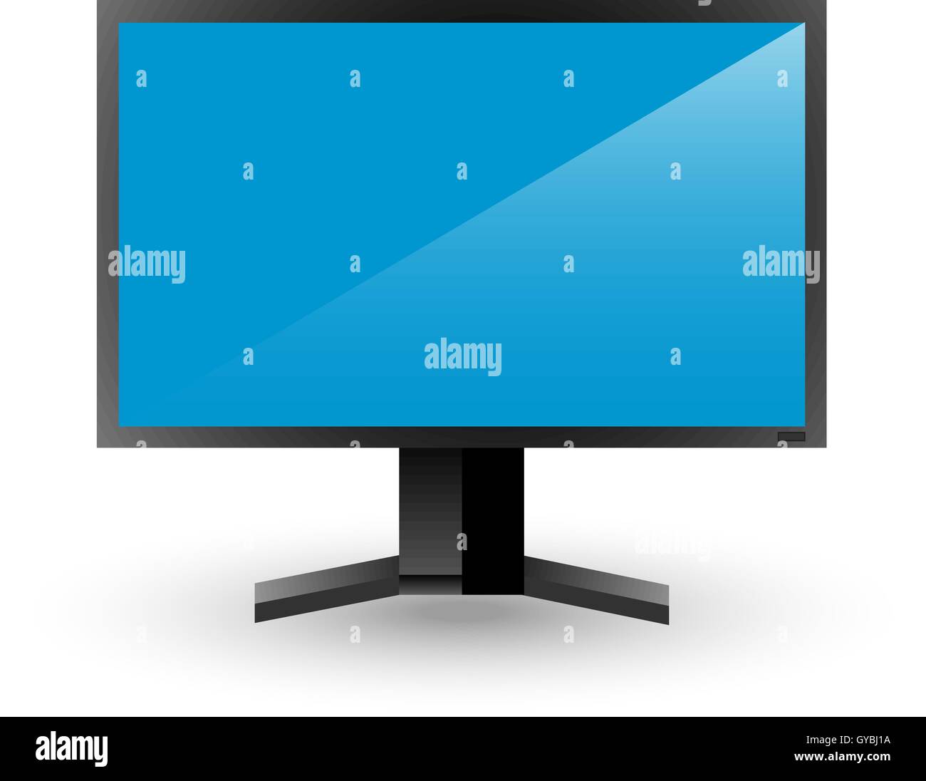 Plasma television Stock Vector Images Alamy