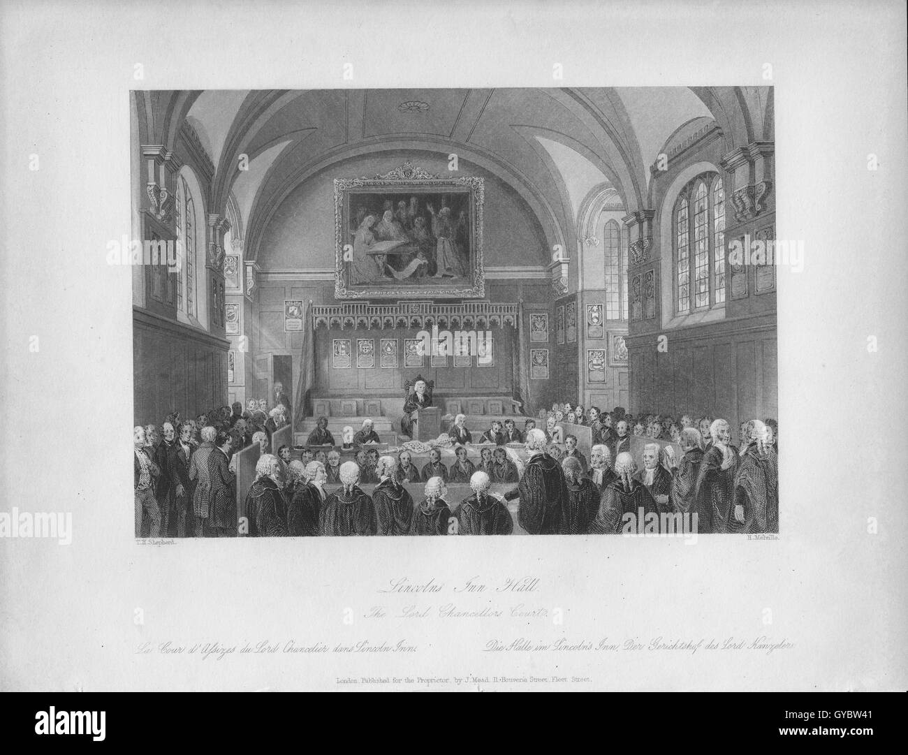 Lincolns Inn Hall Stock Photo