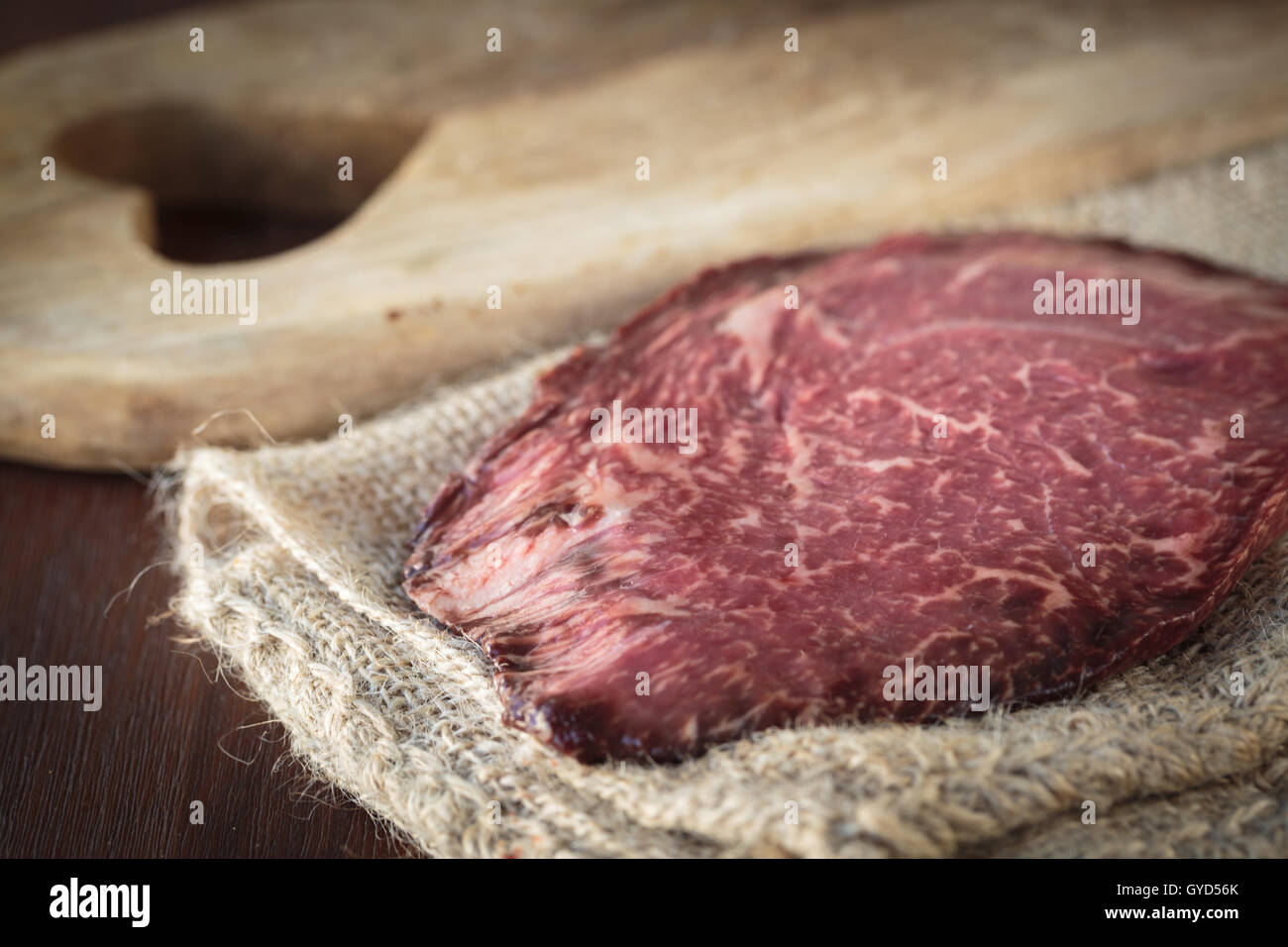 The high quality Wagyu meat from Japan Stock Photo Alamy