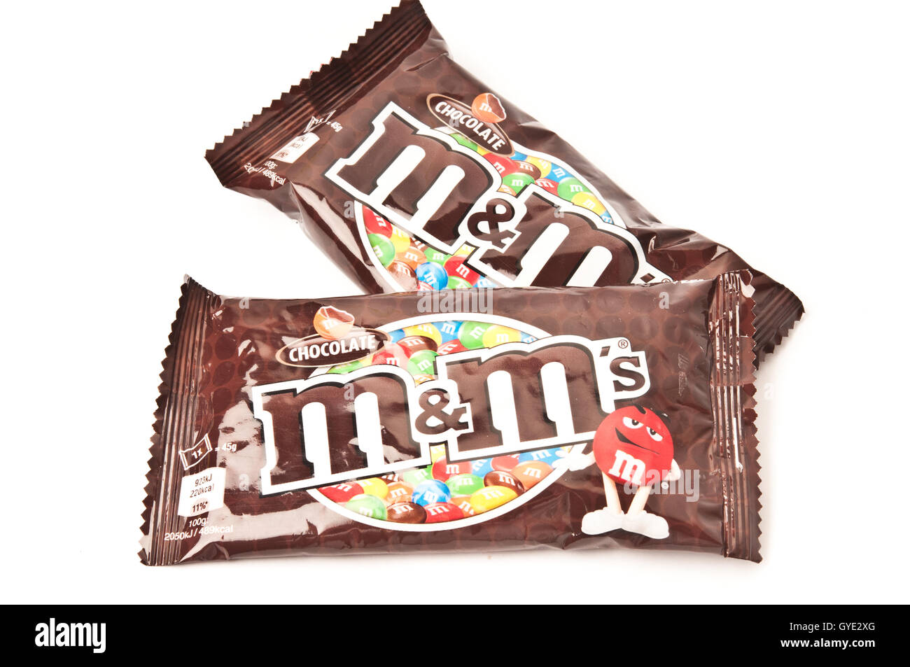 M&M's Chocolate Bar Stock Photo - Alamy