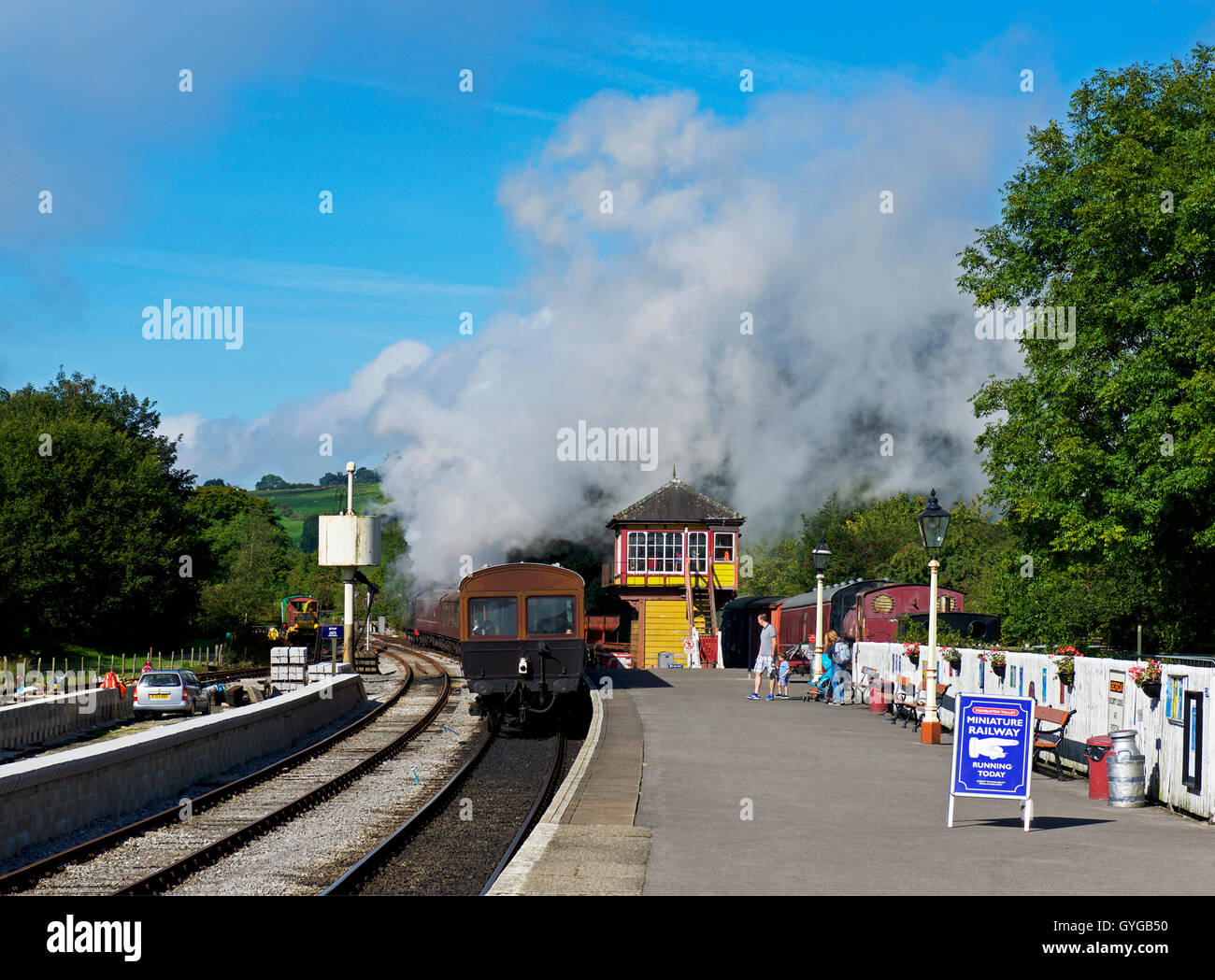 Bolton Abbey Railway Station On The Embsay And Bolton Abbey Steam Railway North Yorkshire