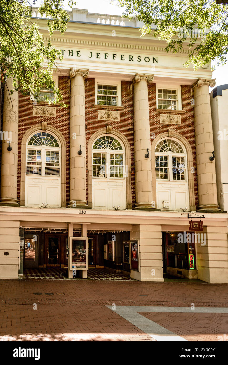 Jefferson Theater, Historic Pedestrian Downtown Mall, East Main Street
