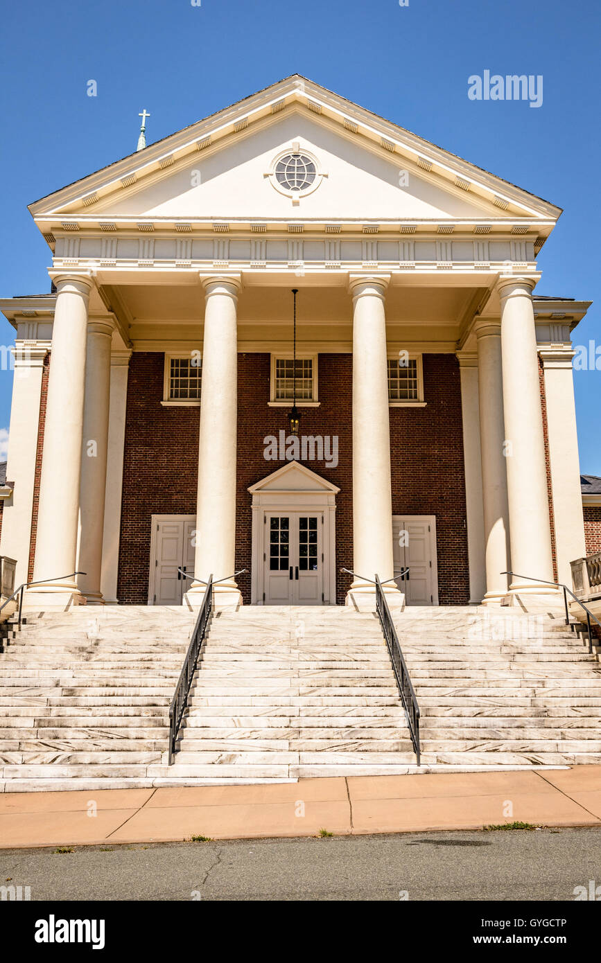 First United Methodist Church, 101 East Jefferson Street, Charlottesville, Virginia Stock Photo