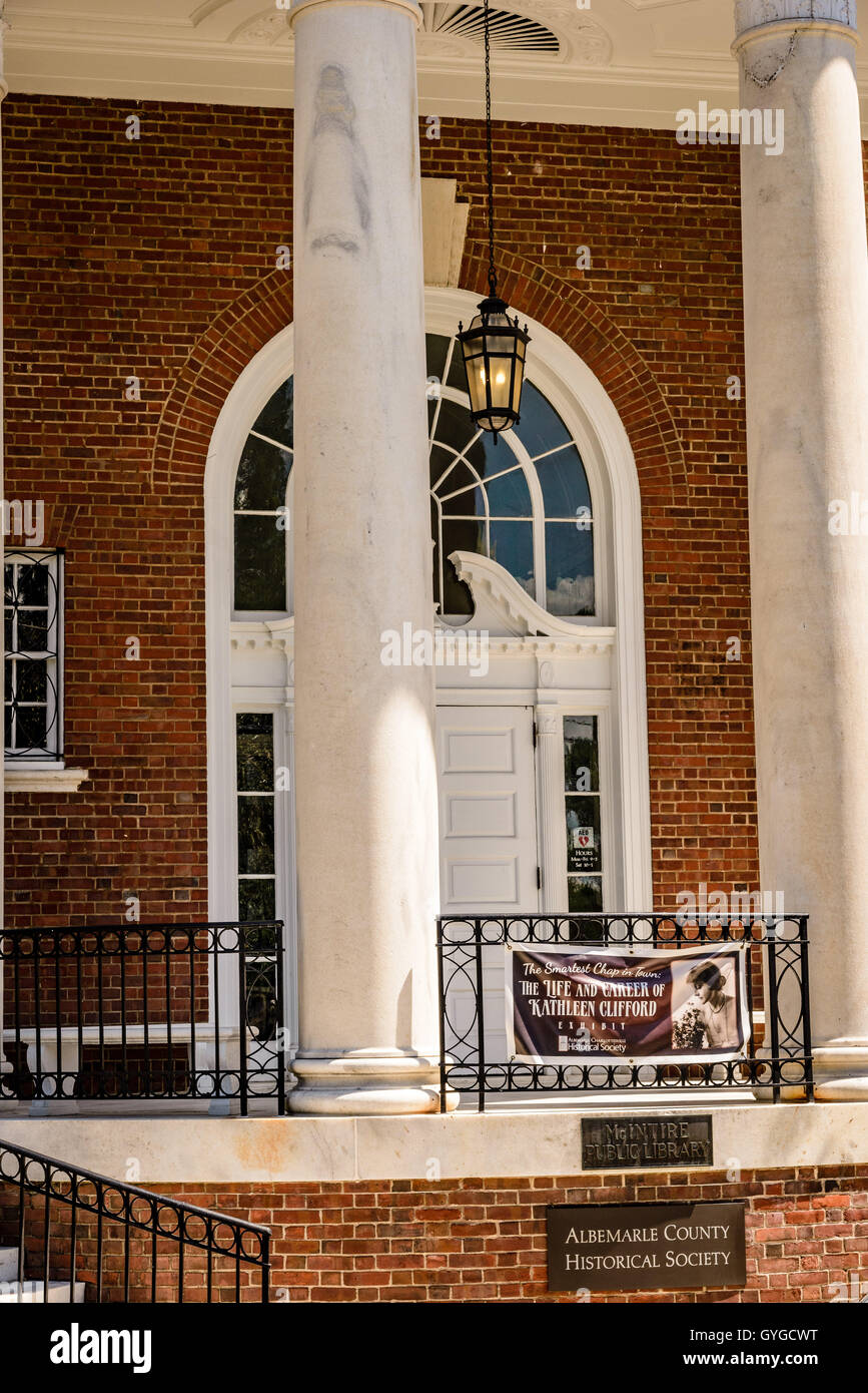 Albemarle Charlottesville Historical Society, McIntire Public Library