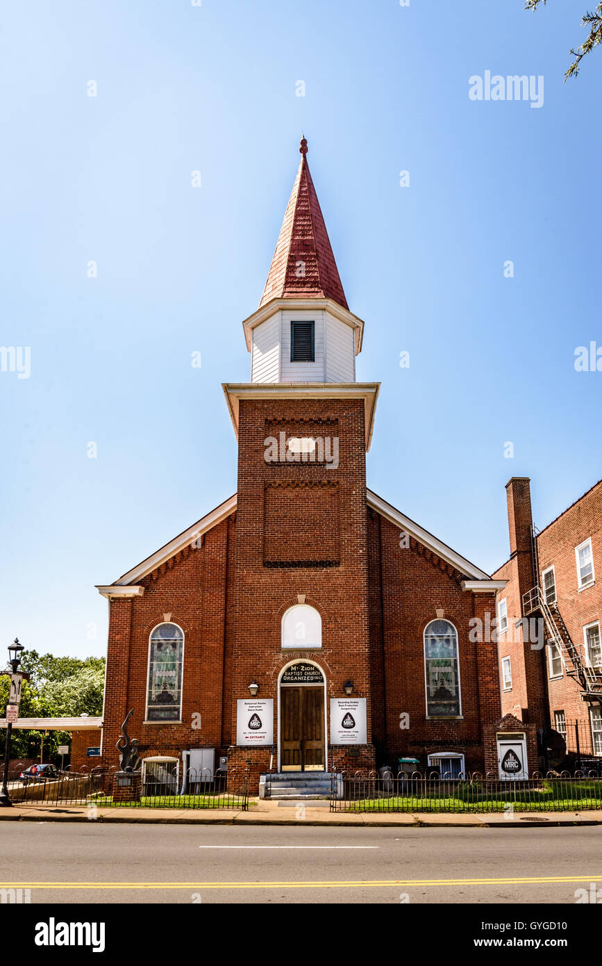 Mt. Zion First African Baptist Church, 105 Ridge Street
