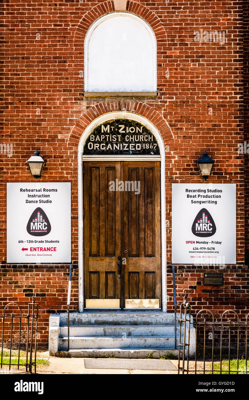 Mt. Zion First African Baptist Church, 105 Ridge Street