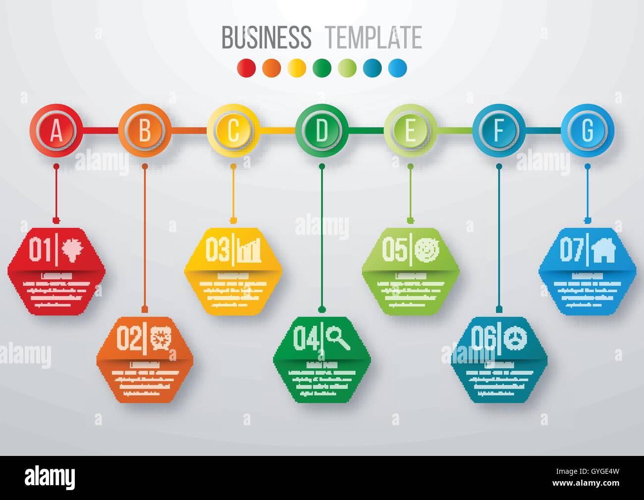 Timeline infographics template Stock Vector Image & Art - Alamy