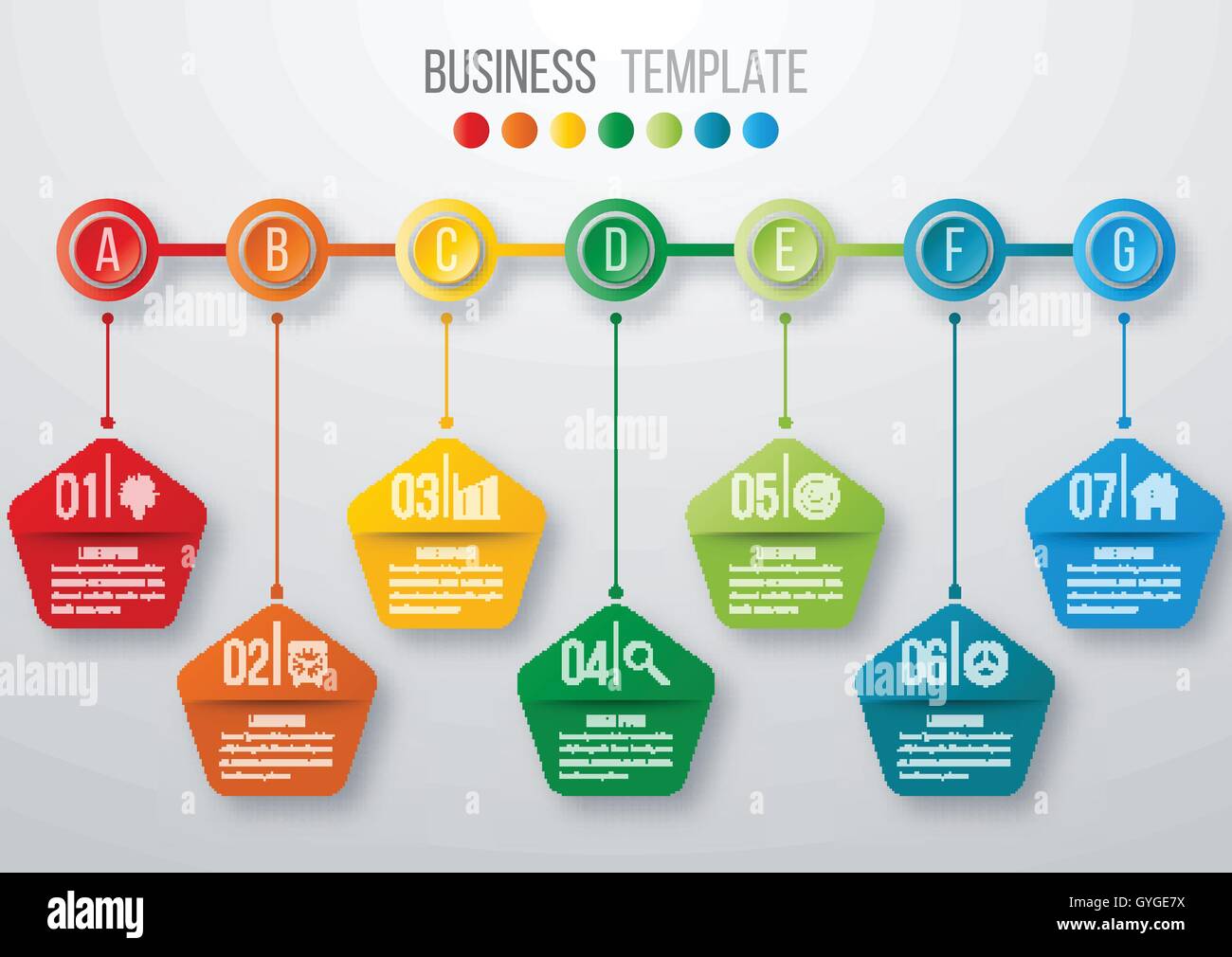 Timeline infographics template Stock Vector Image & Art - Alamy