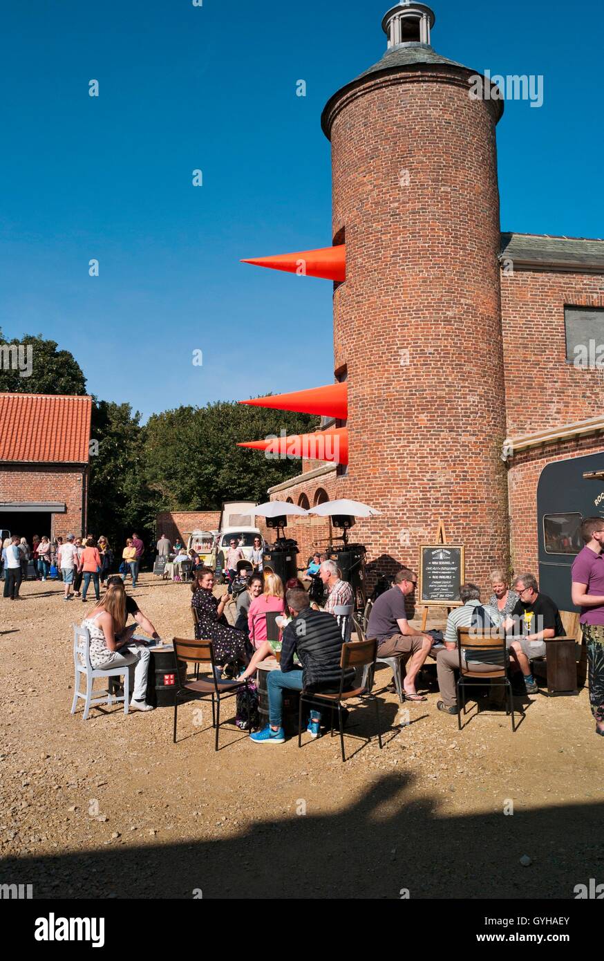 Ground of Kirkleatham museum Festival of Thrift Stock Photo Alamy