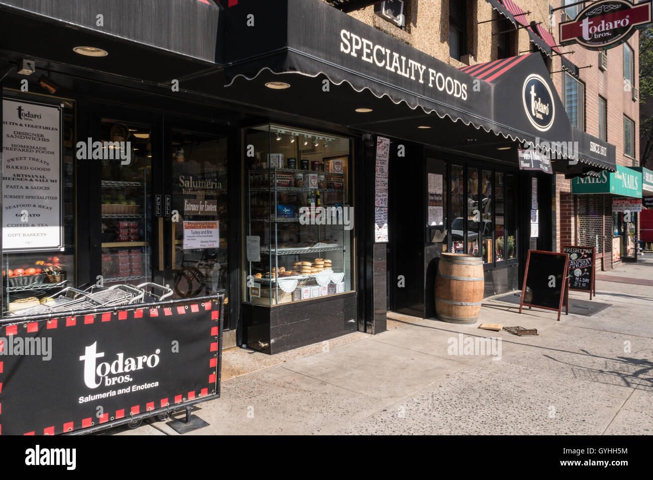 Todaro Brothers Specialty Deli, NYC, USA Stock Photo Alamy