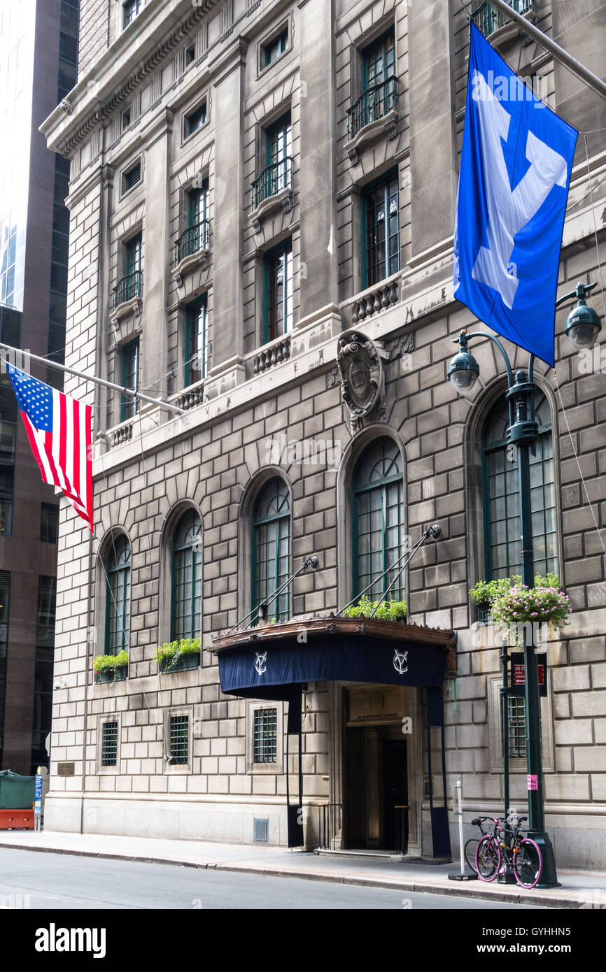 The Yale Club of New York City Stock Photo Alamy