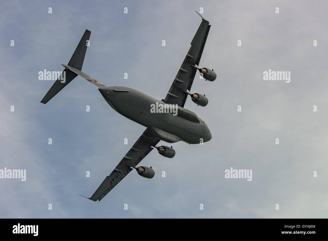 NEW WINDSOR, NY SEPTEMBER 3, 2016 Giant C17 Globemaster III taking