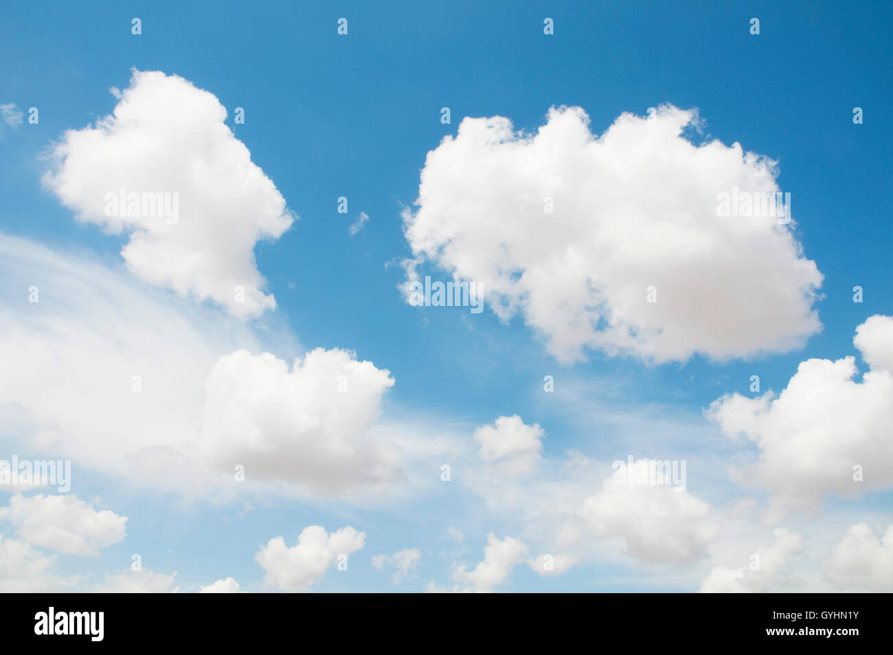 Cloudy sky. Stock Photo