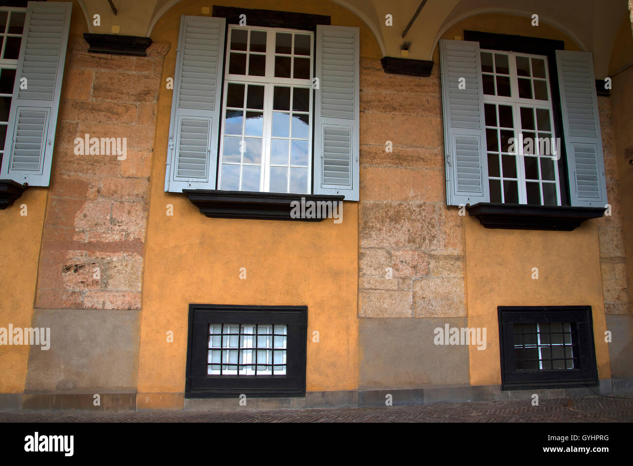 The House and Garden of the Palazzo Doria Pamphili in Genoa Italy Stock