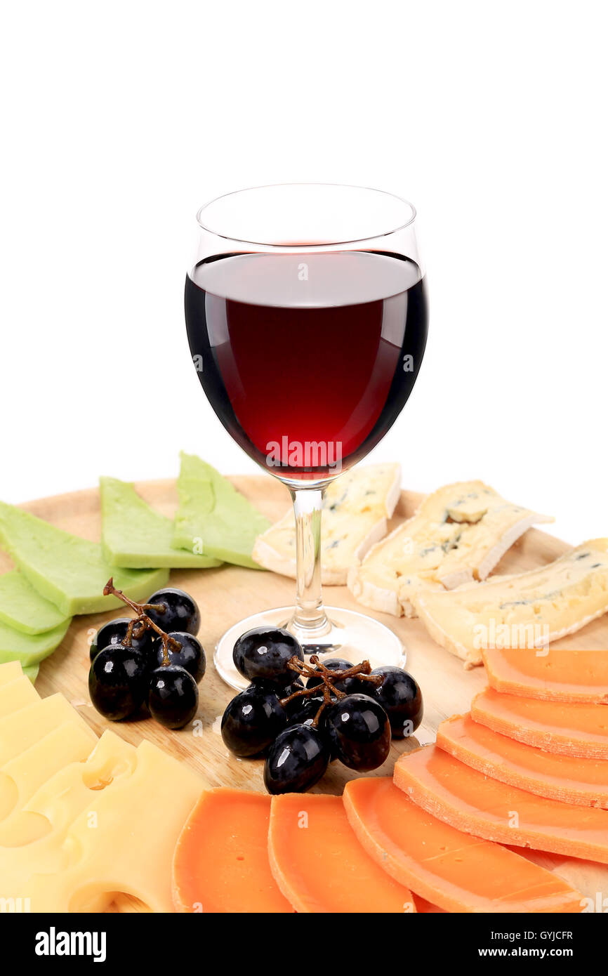 Red wine and cheese composition Stock Photo Alamy