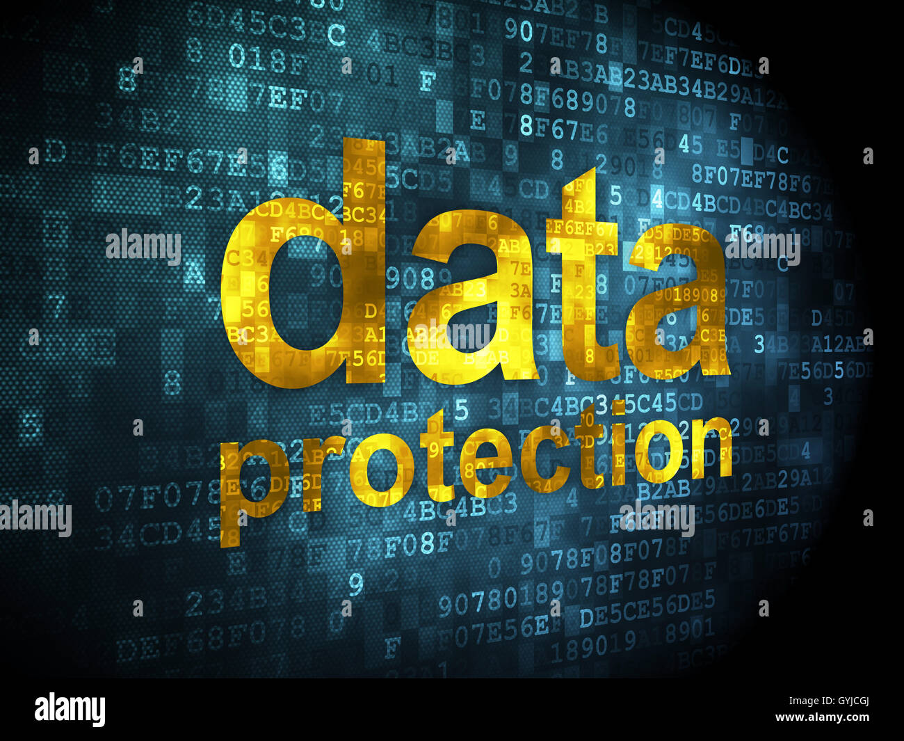 Privacy concept: Data Protection on digital background Stock Photo - Alamy