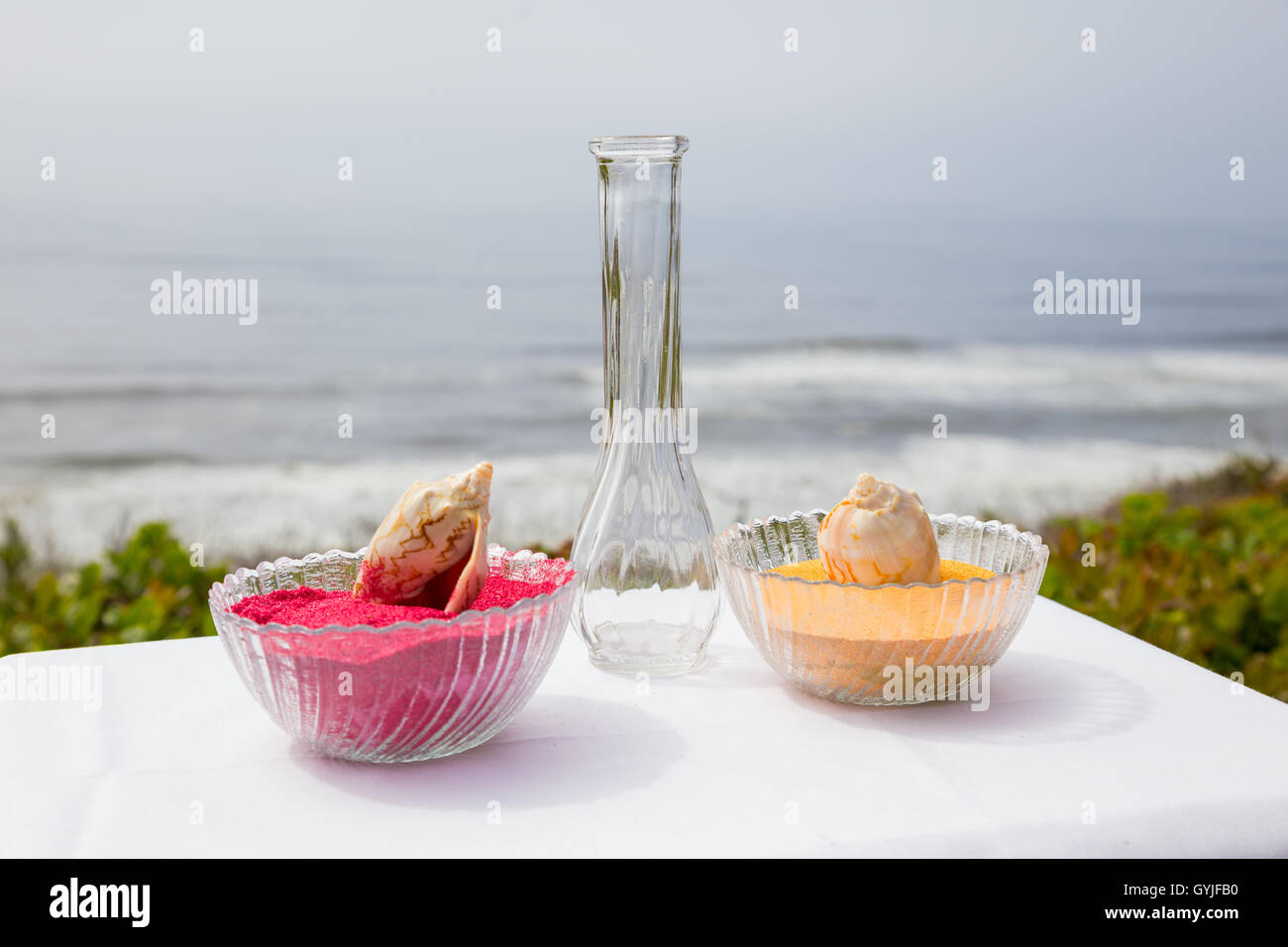 Wedding Sand Ceremony Stock Photo - Alamy