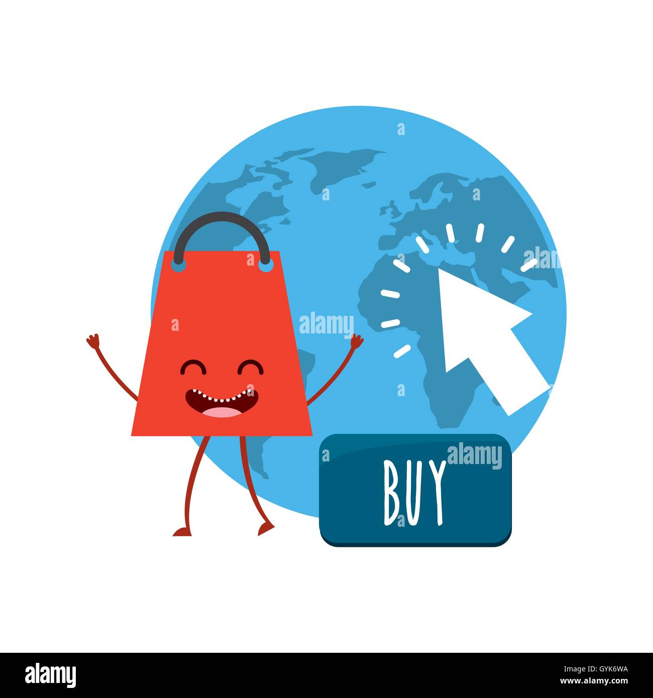 buy online character icon Stock Vector Image & Art - Alamy