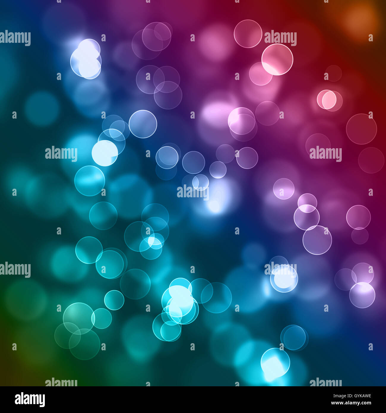 Acrylic circle oil bubbles blue hi-res stock photography and images - Alamy
